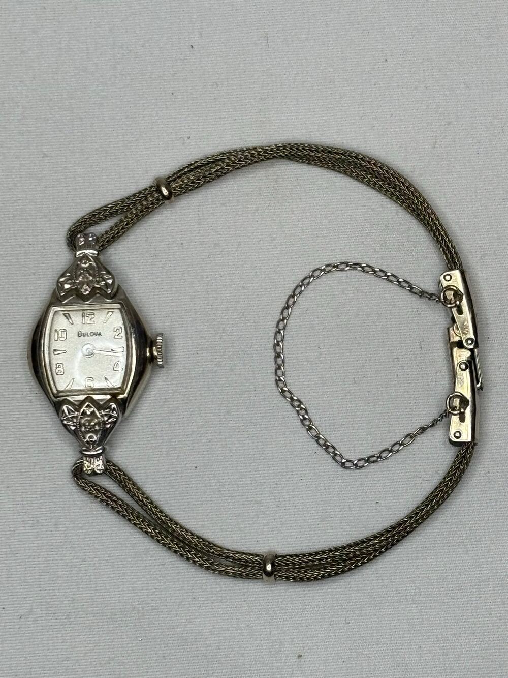 Bulova 10k RGP Watch - Band Marked 1/20 10k RGP #6202